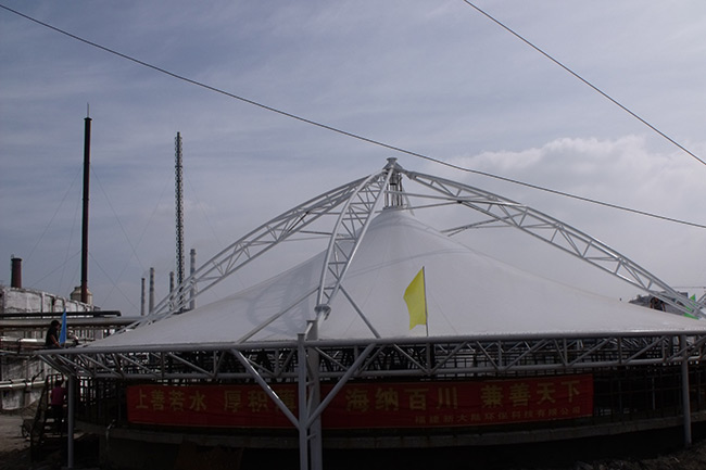 膜結構污水池 膜結構污水池