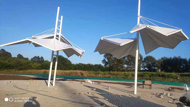 張拉膜折傘 張拉膜折傘